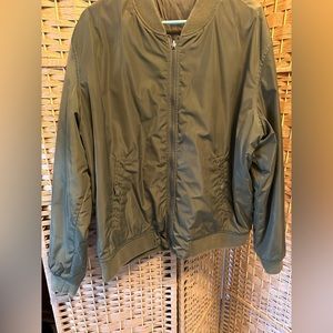 American eagle reversible bomber jacket